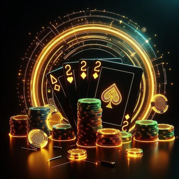 Pengguna membaca informasi tentang platform taruhan